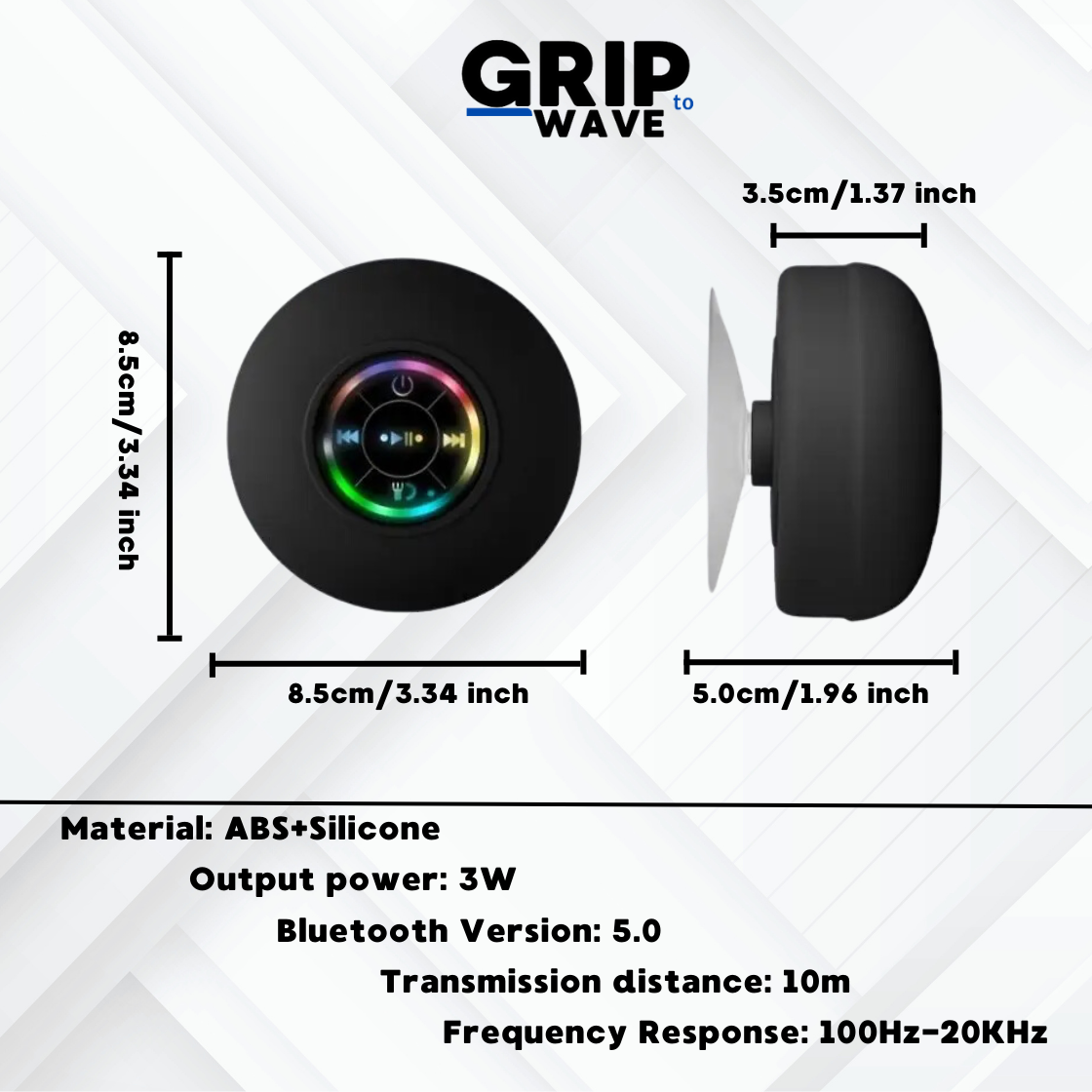 Grip to Wave™ Grip Speaker