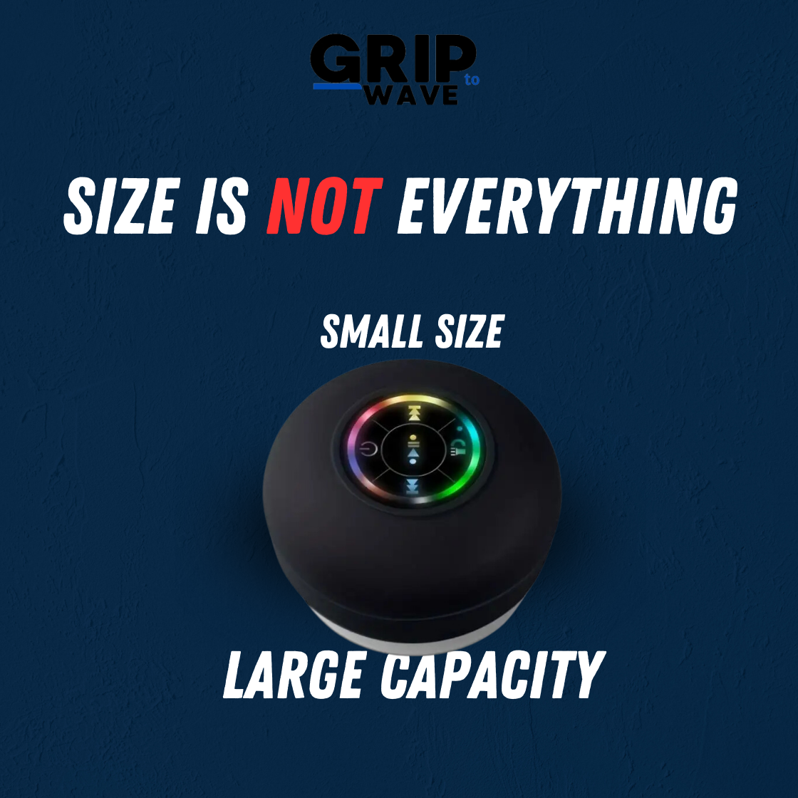 Grip to Wave™ Grip Speaker